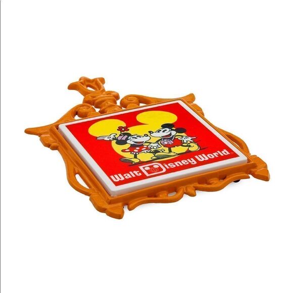 Mickey and Minnie Mouse Metal Trivet - Walt Disney World 50th Anniversary - Picture 2 of 5